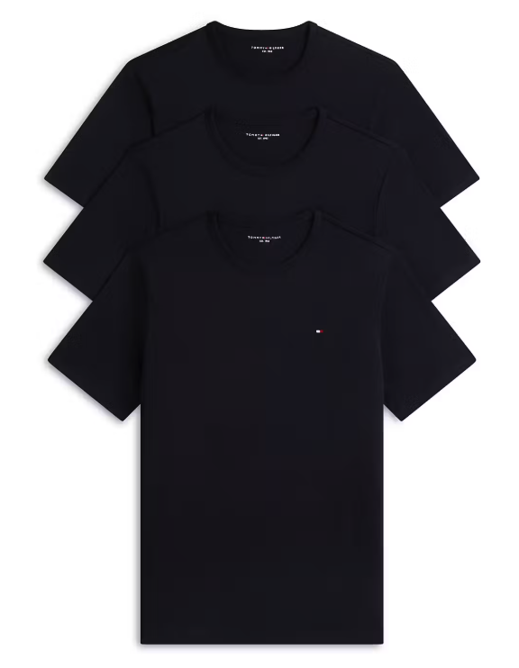 Tommy Hilfiger 3-pack T-shirt Um0um03870-dw5 Navy