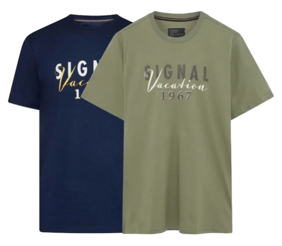 Signal 2-pak T-shirt Finn-3x-large