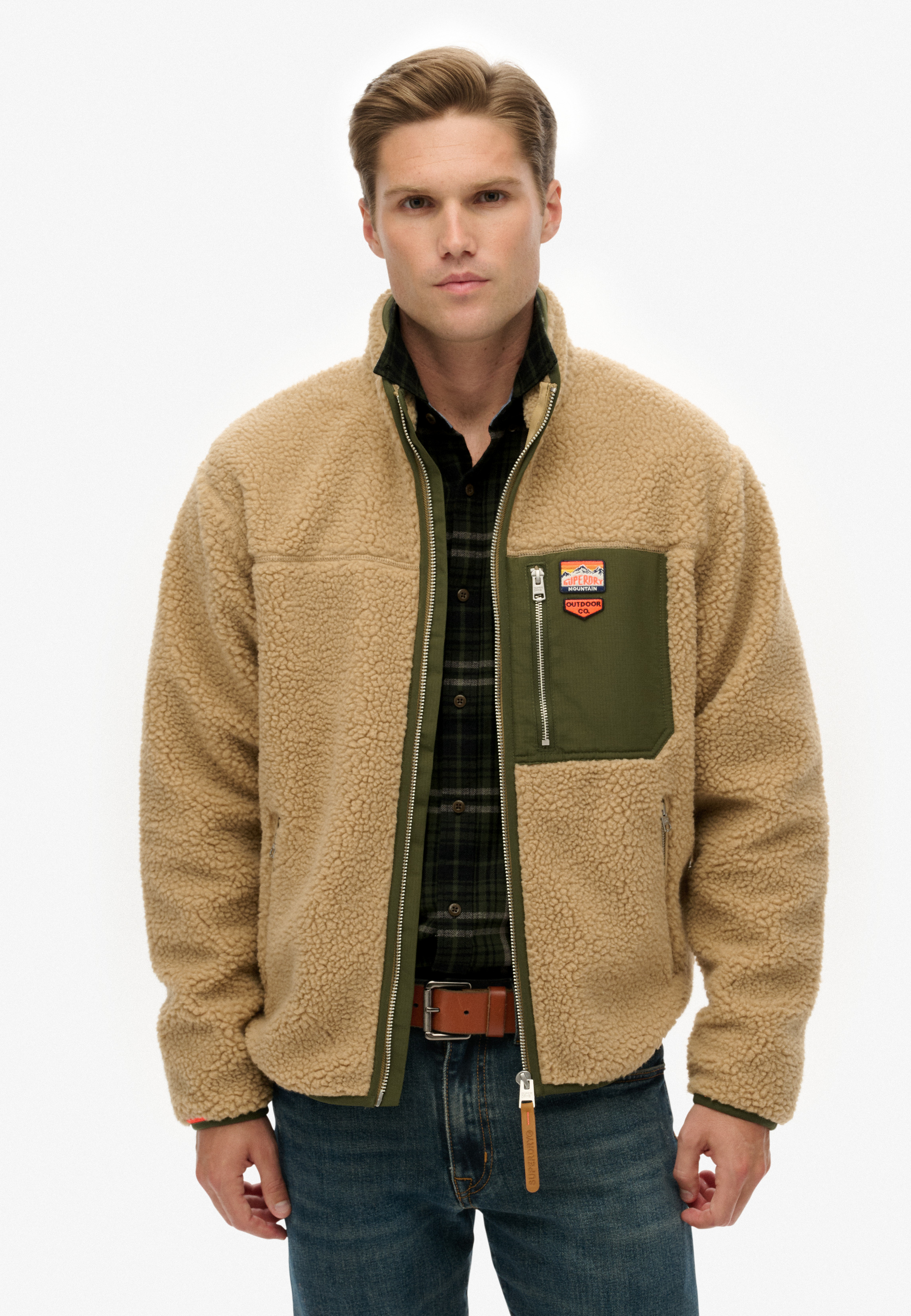 Superdry Fleece Jakke M2014141a-8tu-small