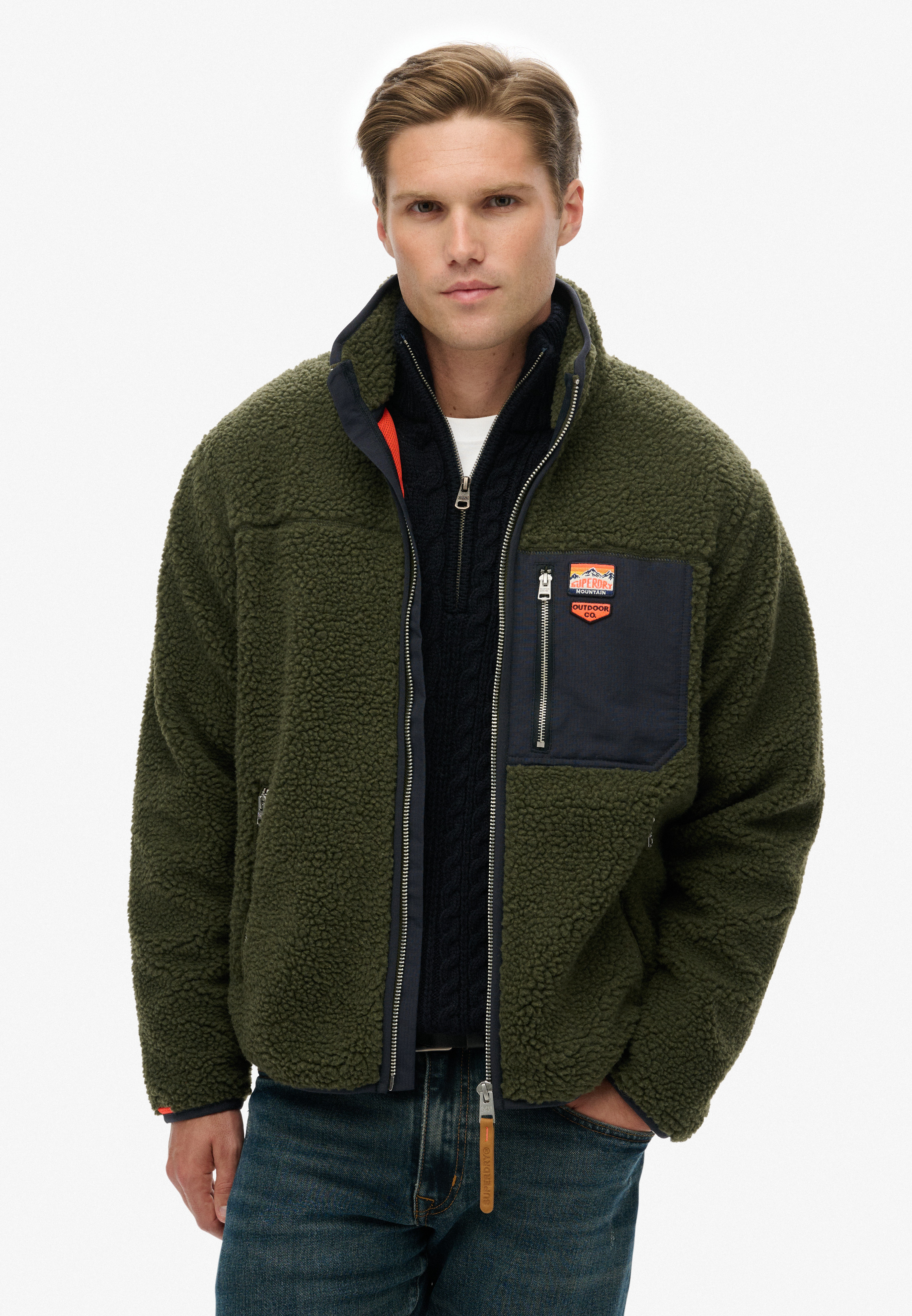 Superdry Fleece Jakke M2014141a-d8b-2x-large