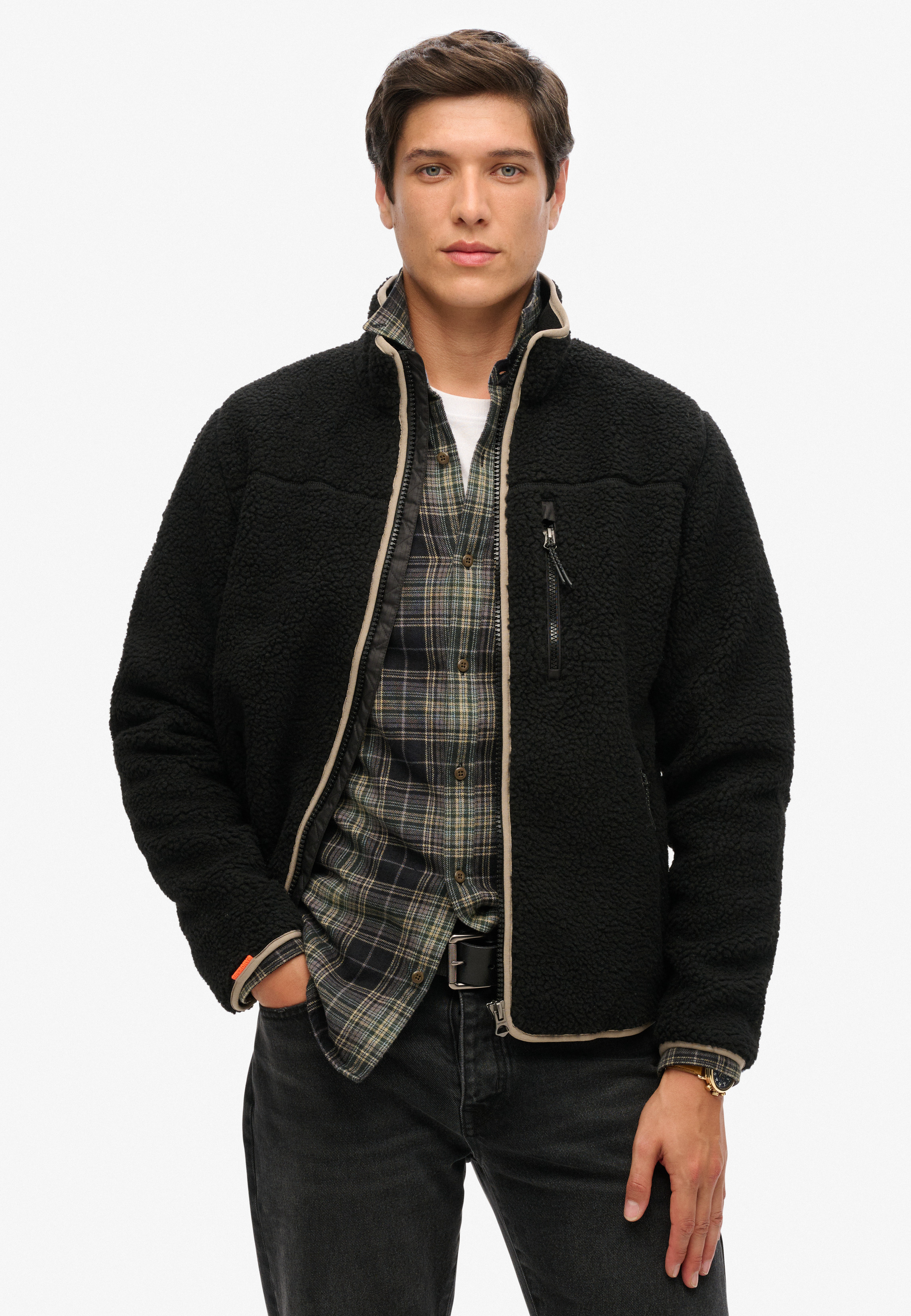 Superdry Fleece Jakke M2014140a-f9k-small