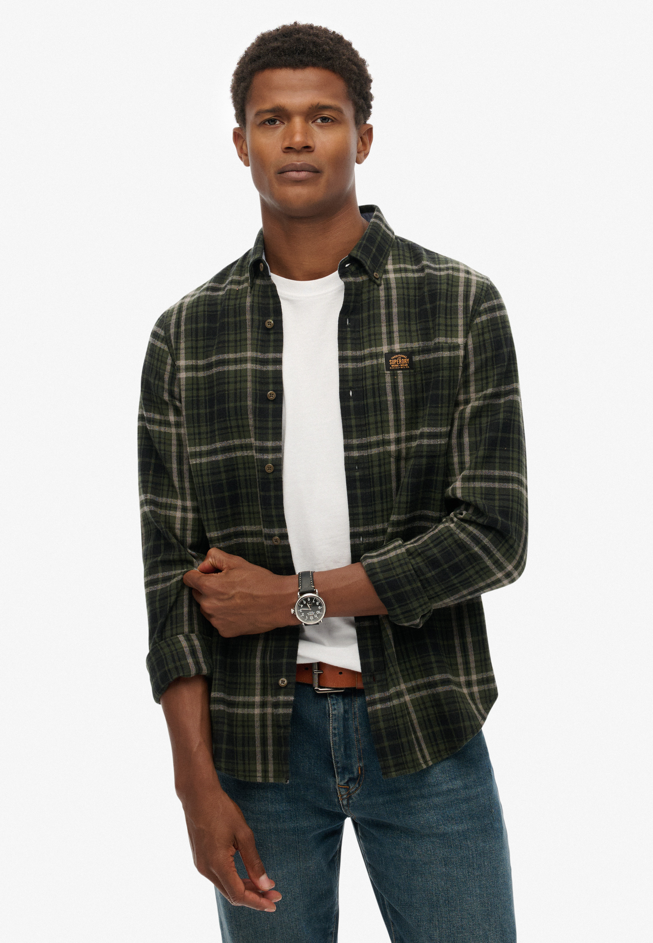 Superdry Skjorte M4011047a-h7j