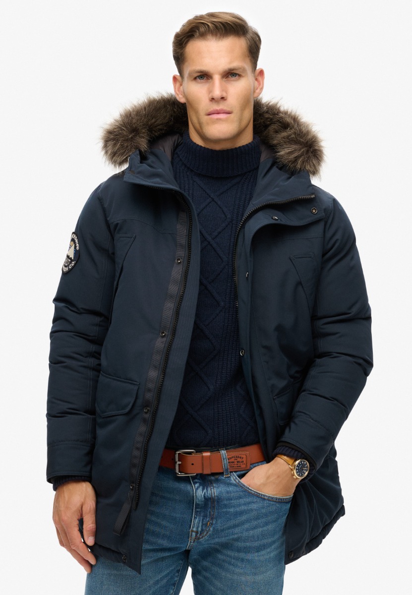 Superdry Parka Jakke M5011929a Eclipse Navy