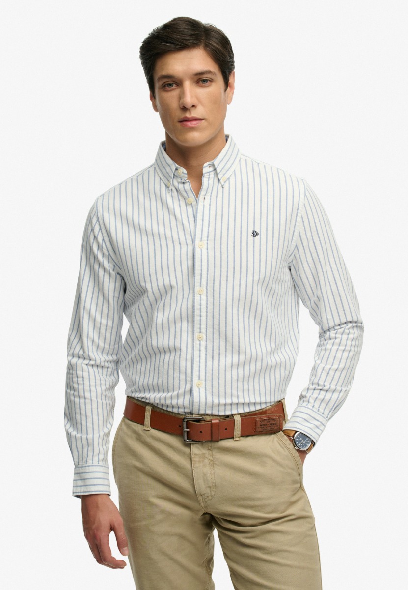 Superdry Oxford Skjorte M4011100a-j8p