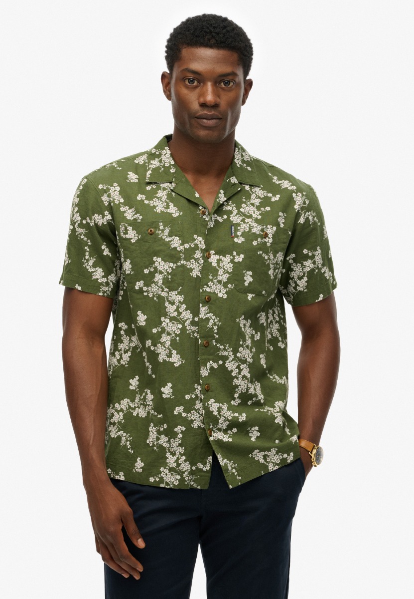 Superdry Kortærmet Skjorte M4010793a-2ef