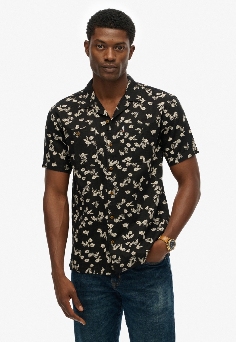 Superdry Kortærmet Skjorte M4010793a-f8m