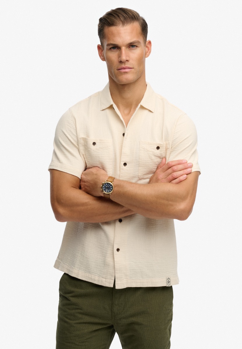 Superdry Kortærmet Skjorte M4011123a-1lg