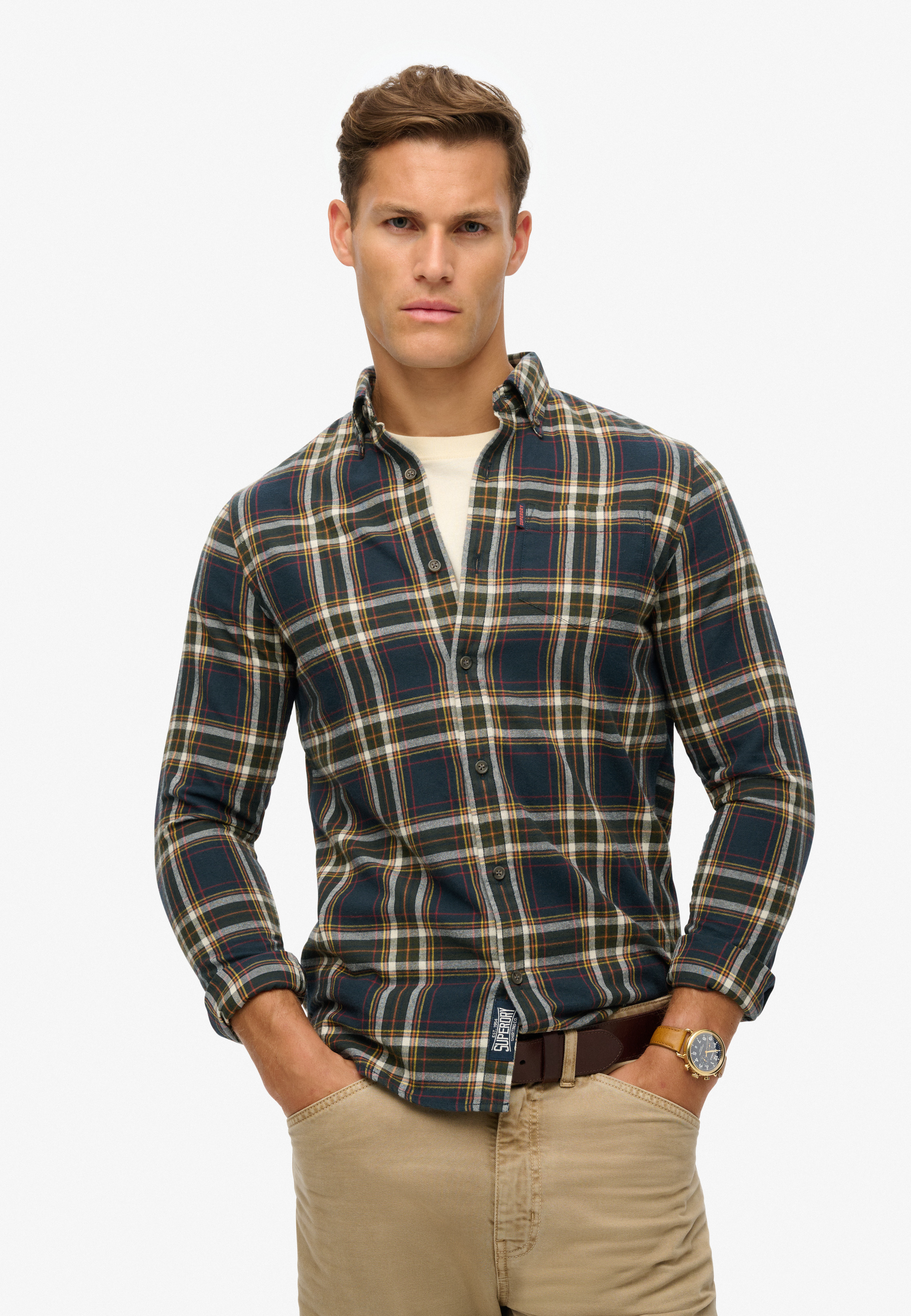 Superdry Skjorte M4010737a-b6a-x-large