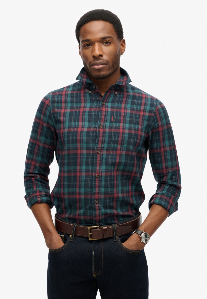 Superdry Skjorte M4010737a-cve