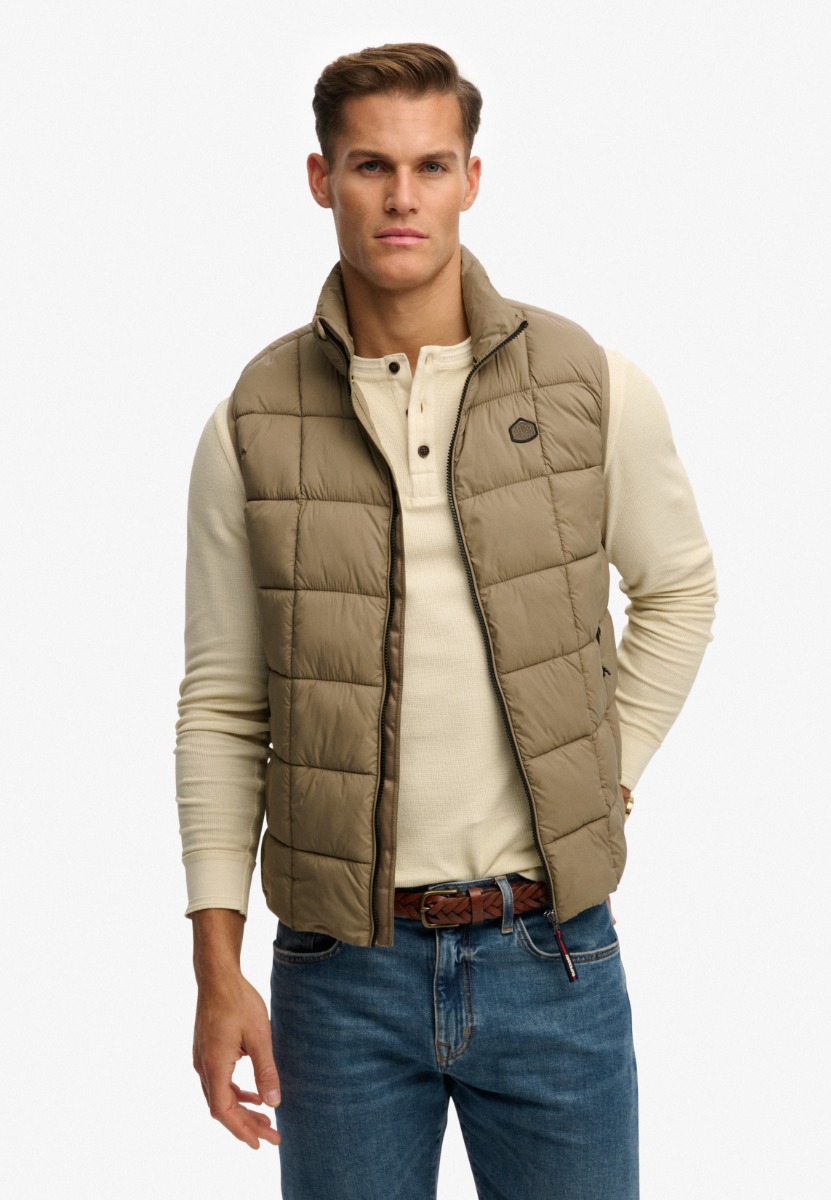 Superdry Vest M5012342a Covert Green
