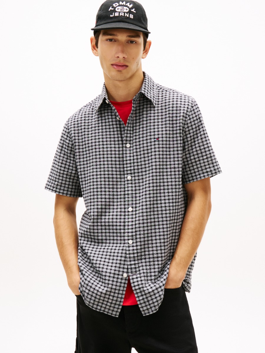 Tommy Hilfiger Kortærmet Skjorte Dm0dm22784-bds