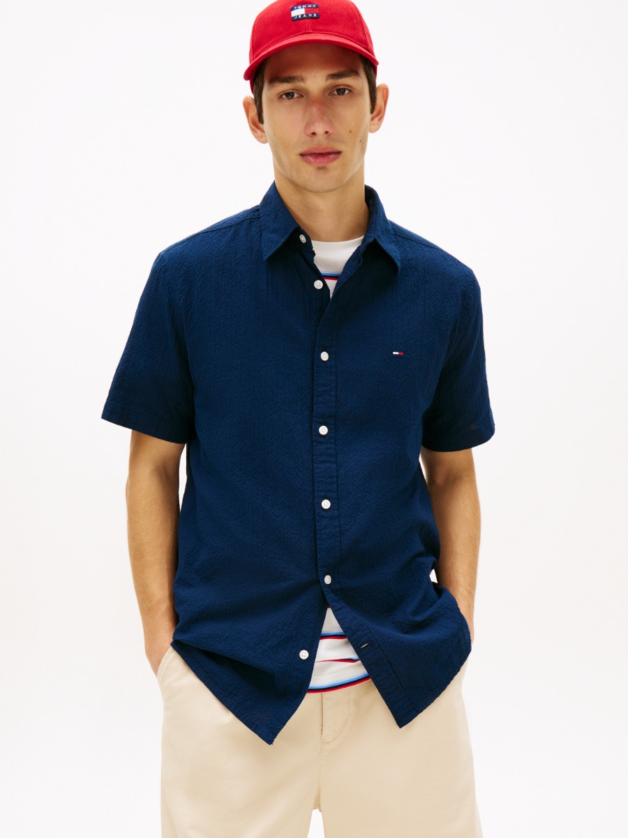 Tommy Hilfiger Kortærmet Skjorte Dm0dm22786-c1g