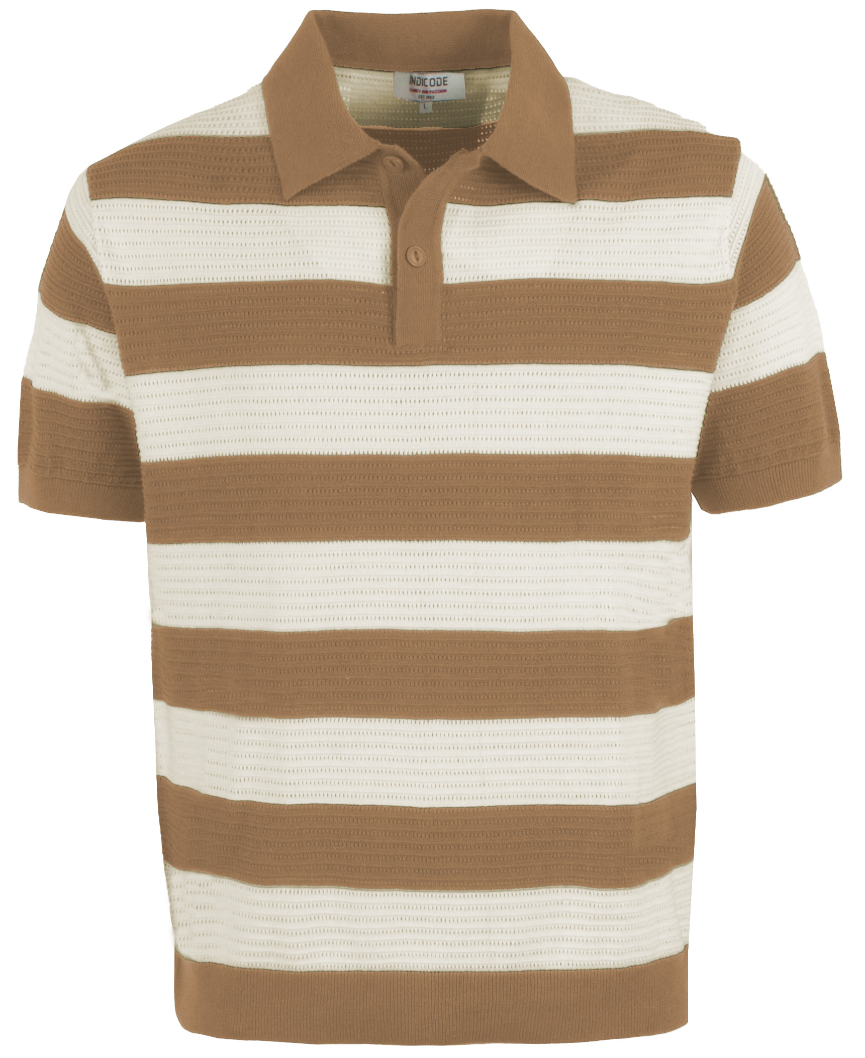 Indicode Polo Inbaltise 30-513-camel-2x-large