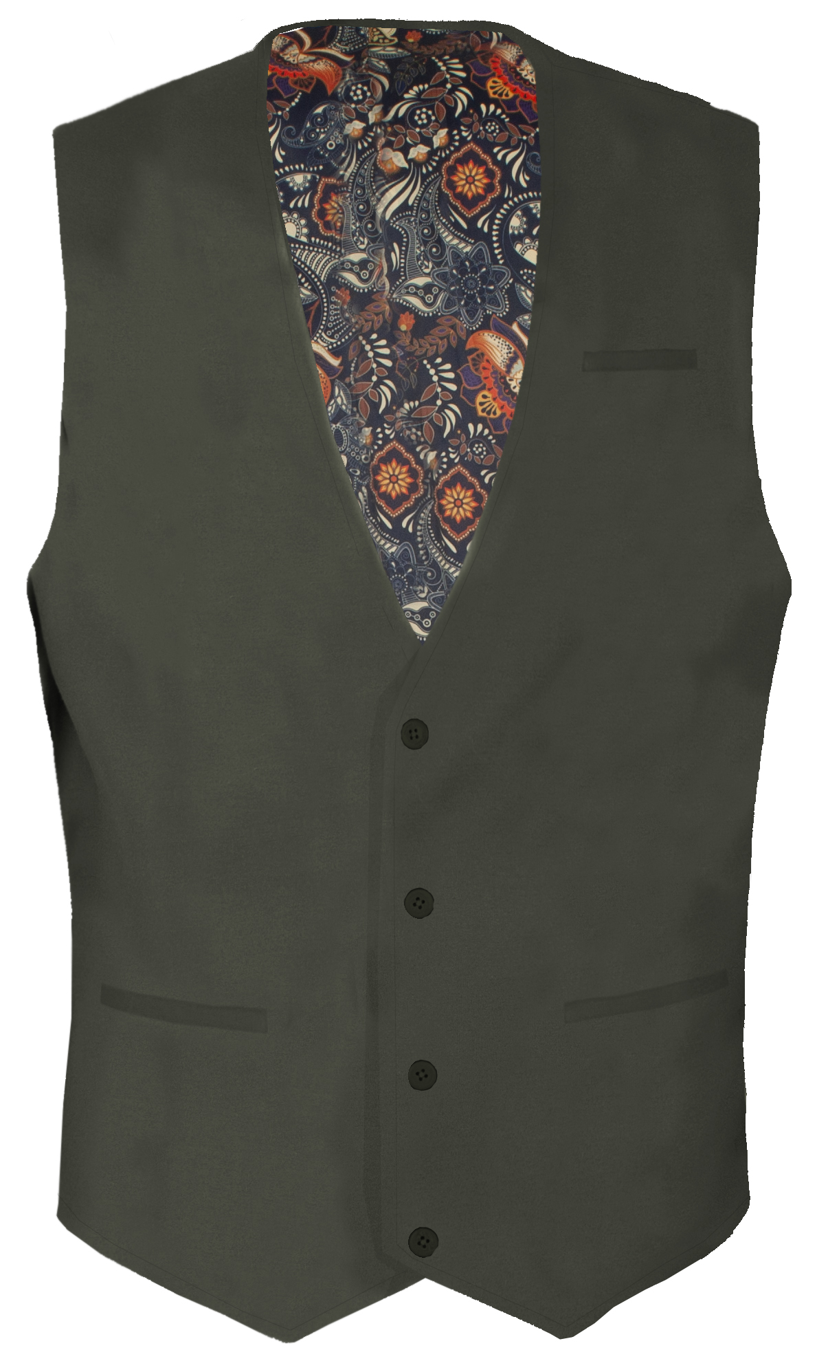 Jeff Vest Jfezra J1-053jf-army-56 Normal