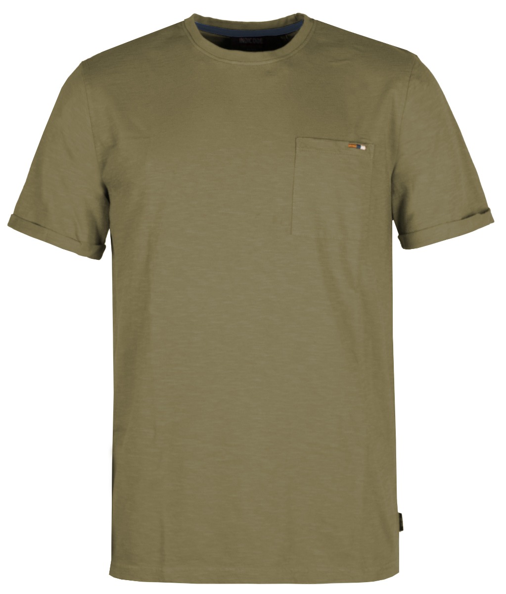 Indicode T-shirt Inandorra 41-104-covert Green