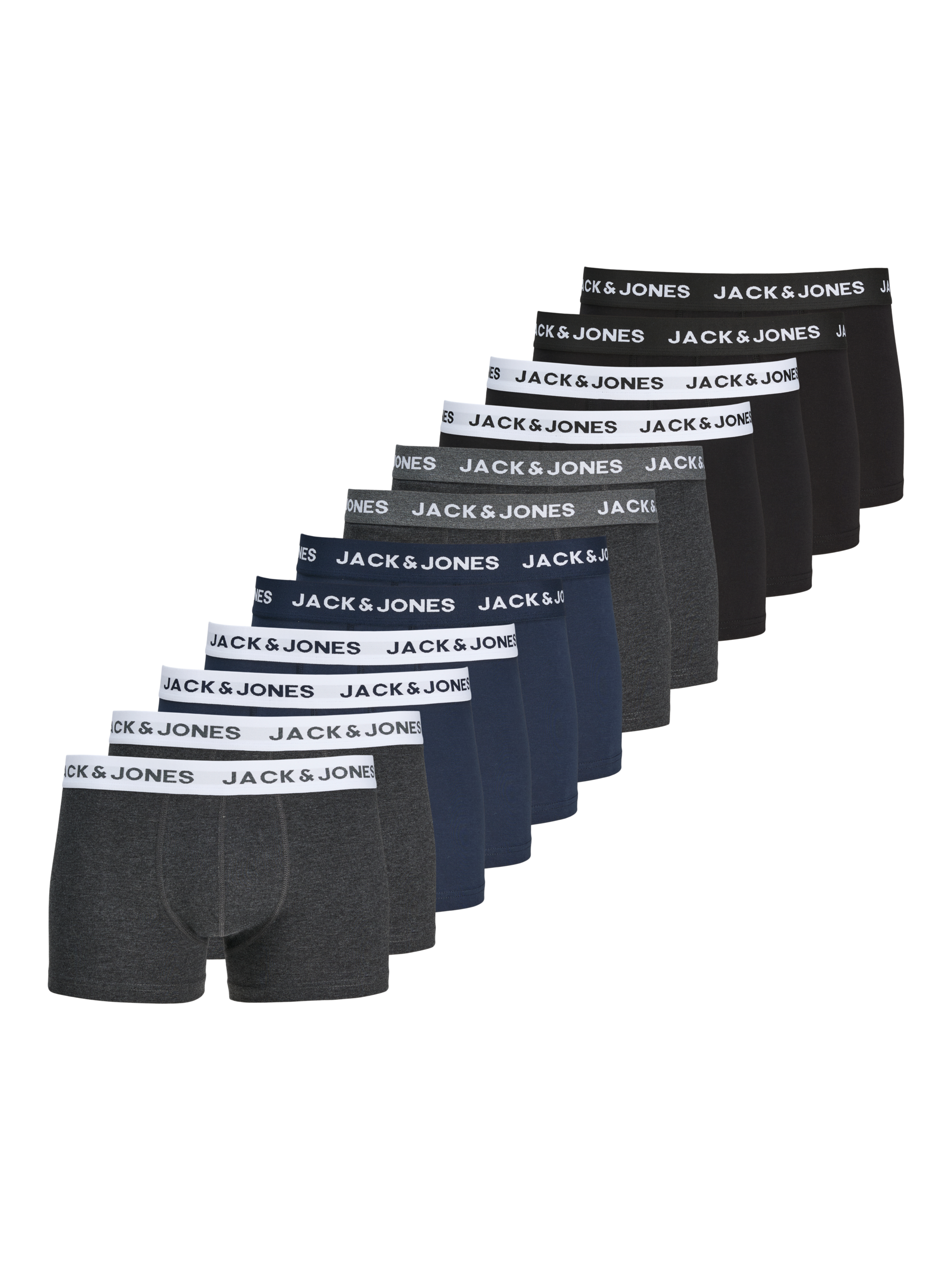 Jack & Jones 12-pack Trunks-2x-large