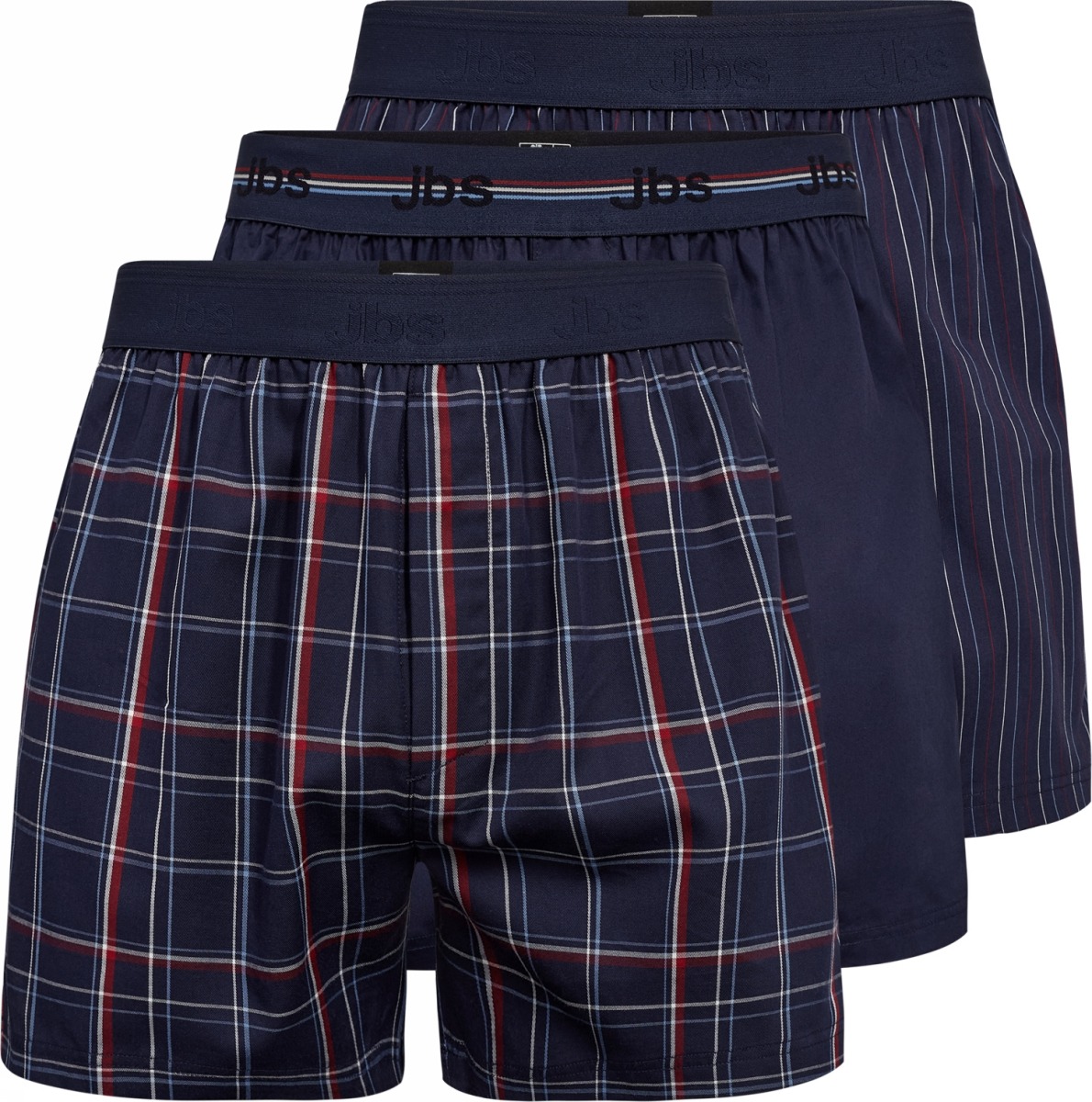 Jbs 3-pack Løse Boxershorts Bomuld 1171 13 32