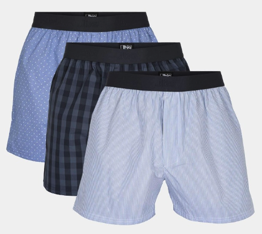 Jbs 3-pack Løse Boxershorts Bomuld 1171-13-14