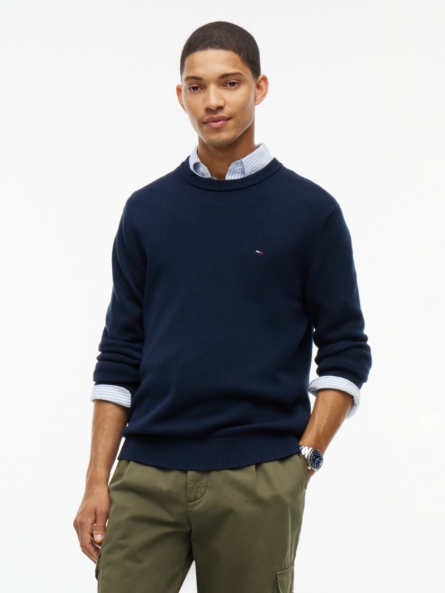 Tommy Hilfiger Strik Dm0dm21787-c1g - blue