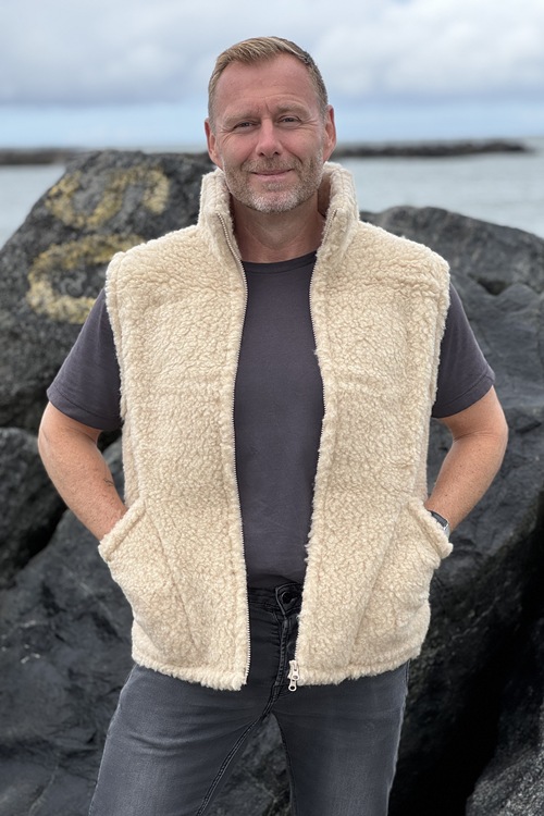 Norwool Outlet - Woolwear Of Scandinavia Bodywarmer - Beige - L