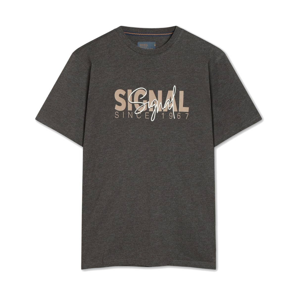Signal T-shirt Owen 13591-47240 Brown Coffee