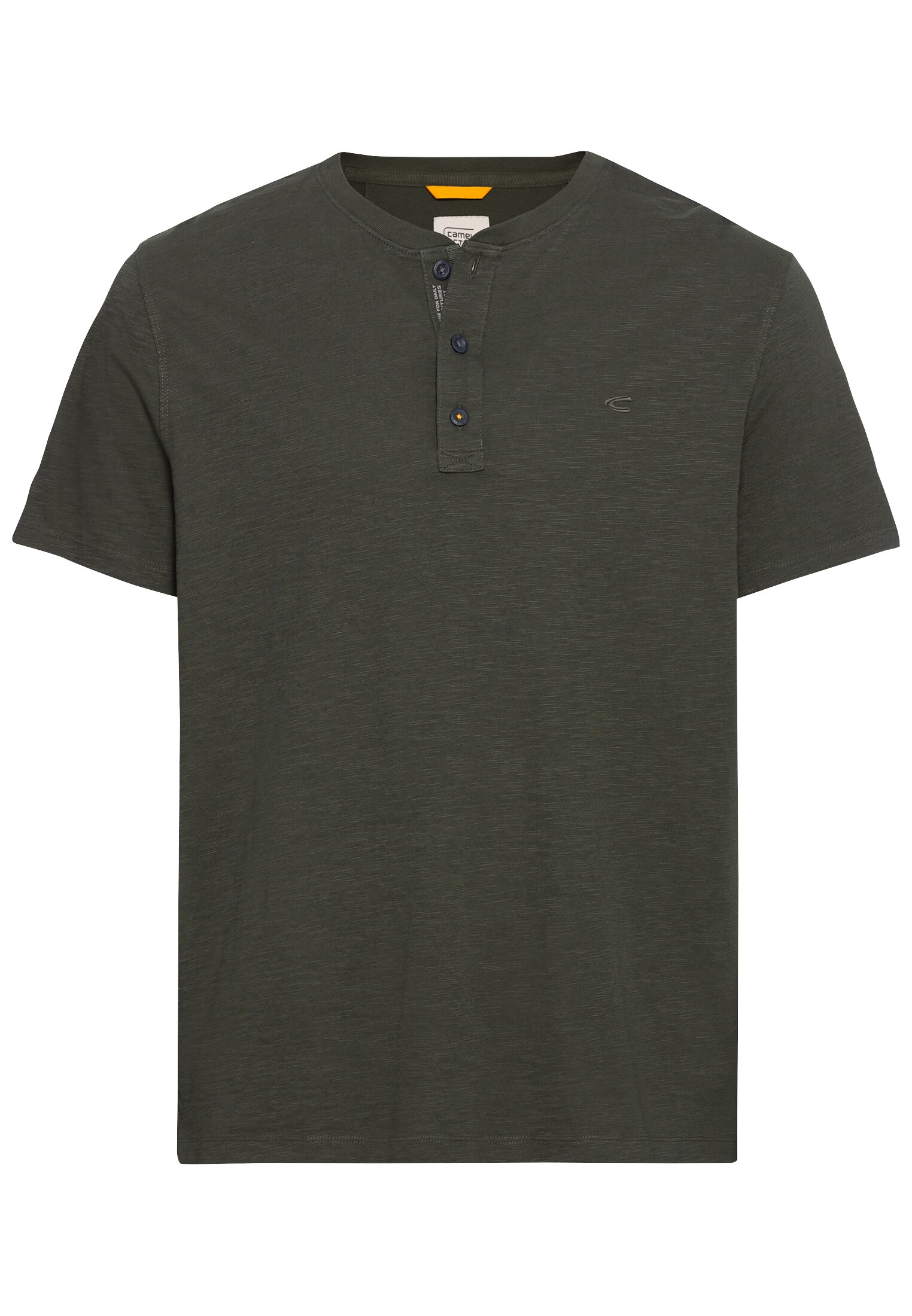 Camel Active Grandad T-shirt - Army
