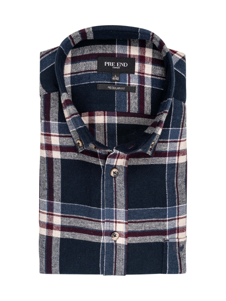 Pre End Skovmands Skjorte Dark Sapphire