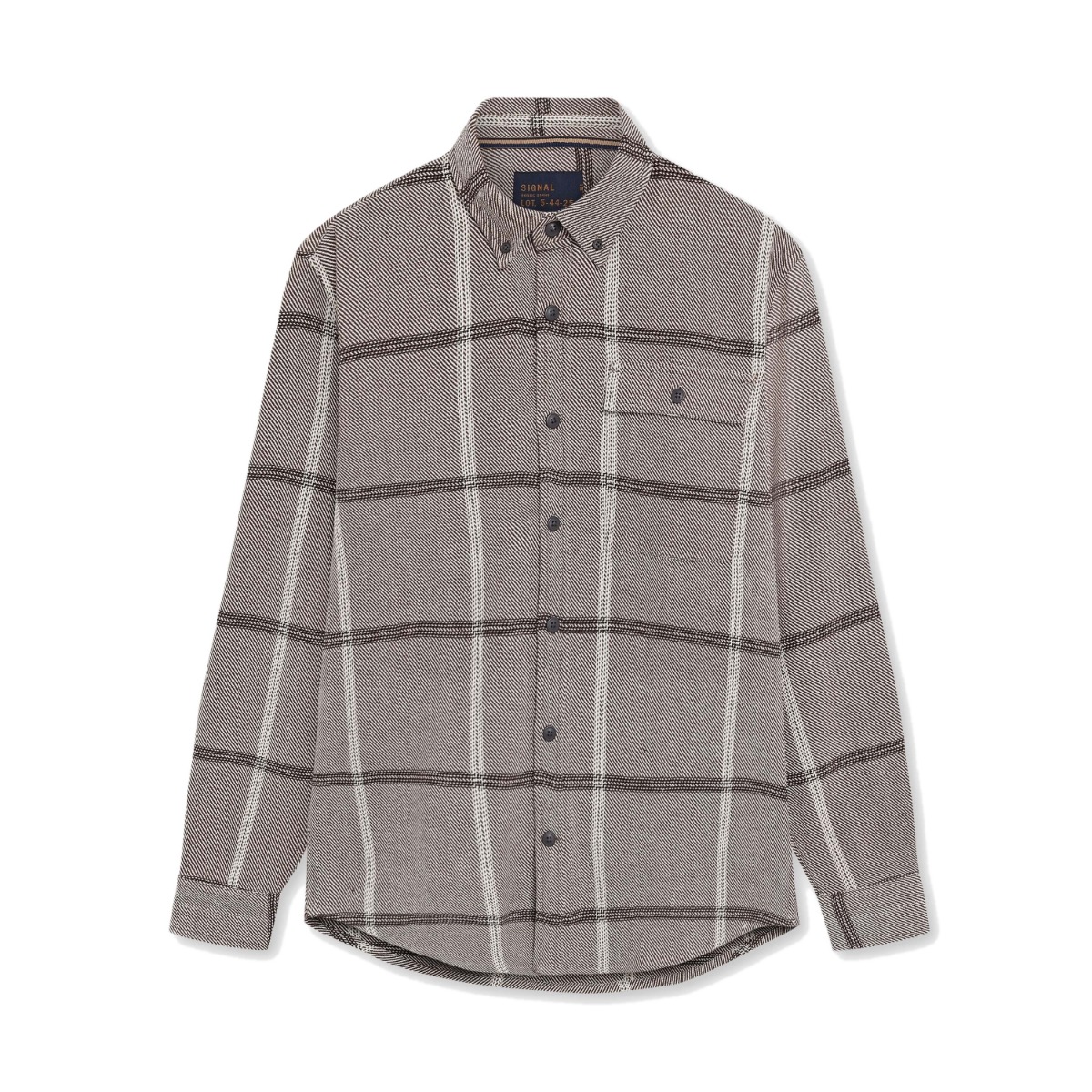 Signal Skjorte 15863 Mick Brown Coffee Check