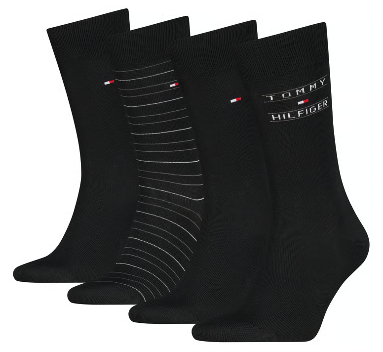 Tommy Hilfiger 4-pak Strømper Multi