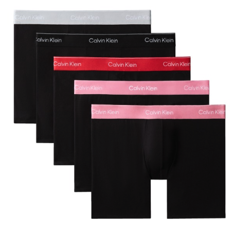 Calvin Klein 5-pack Boxer Briefs Nb4395-4ql
